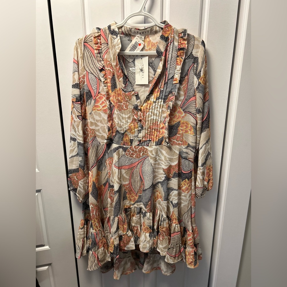 Floral Print Women's Dress “Big Hit” size small
